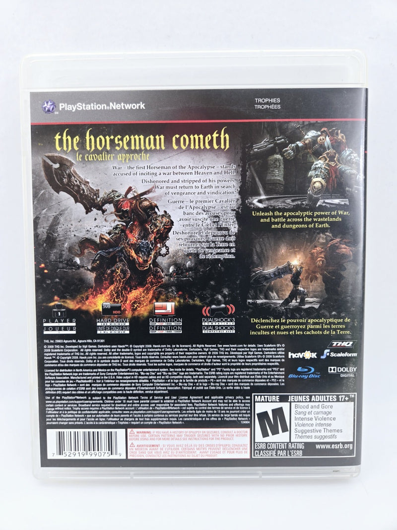 ps3 Playstion 3 Cib Complete In Box Darksiders