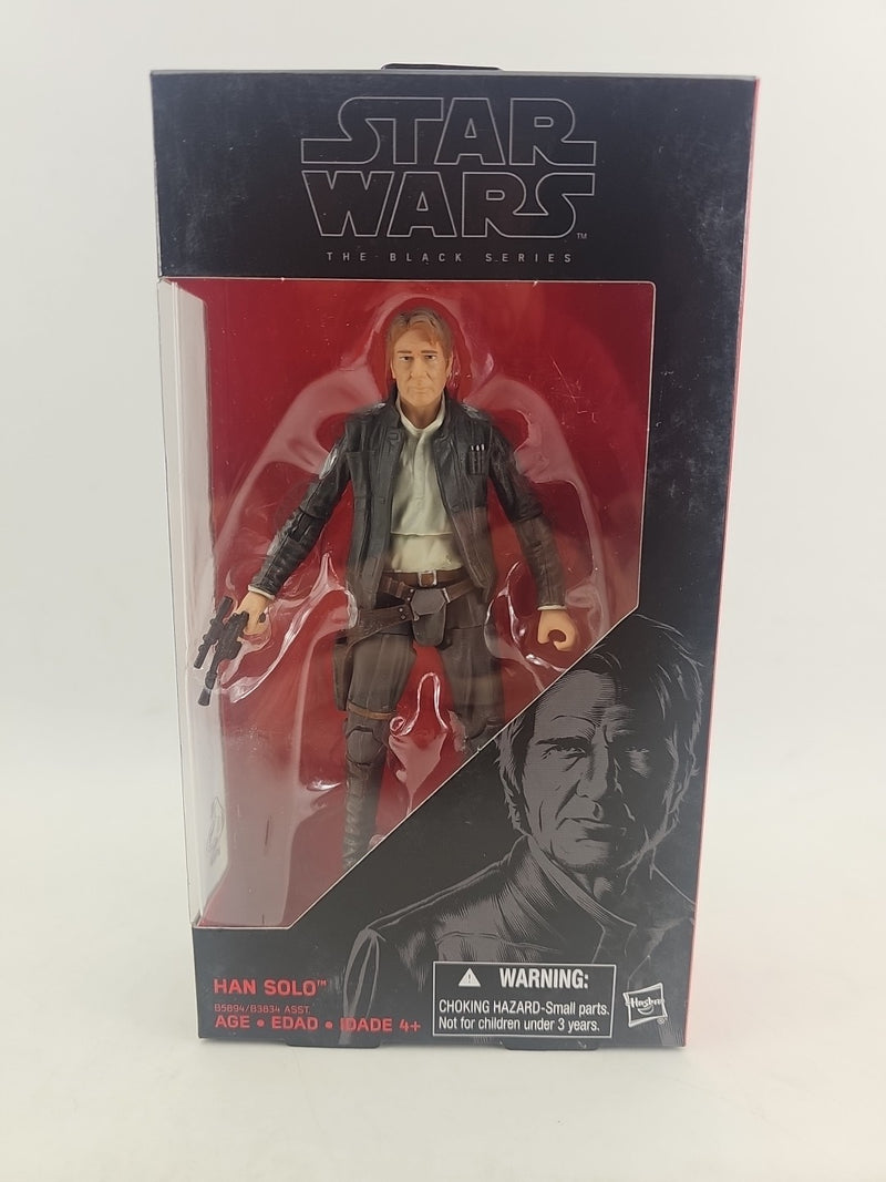 Star Wars Black Series Han Solo 6" Action Figure The Force Awakens Hasbro New