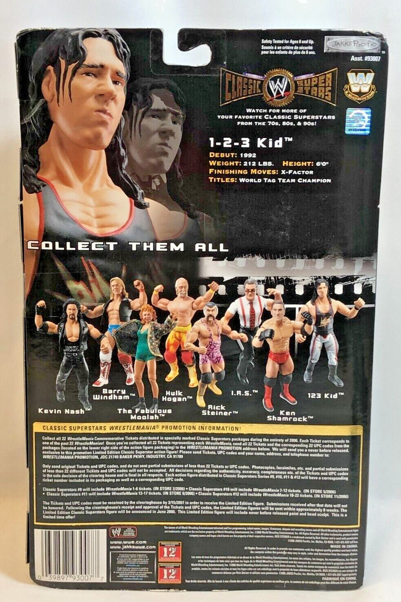 123 Kid - WWE- Classic Super Stars - 2006 Jakks Pacific Inc 93007