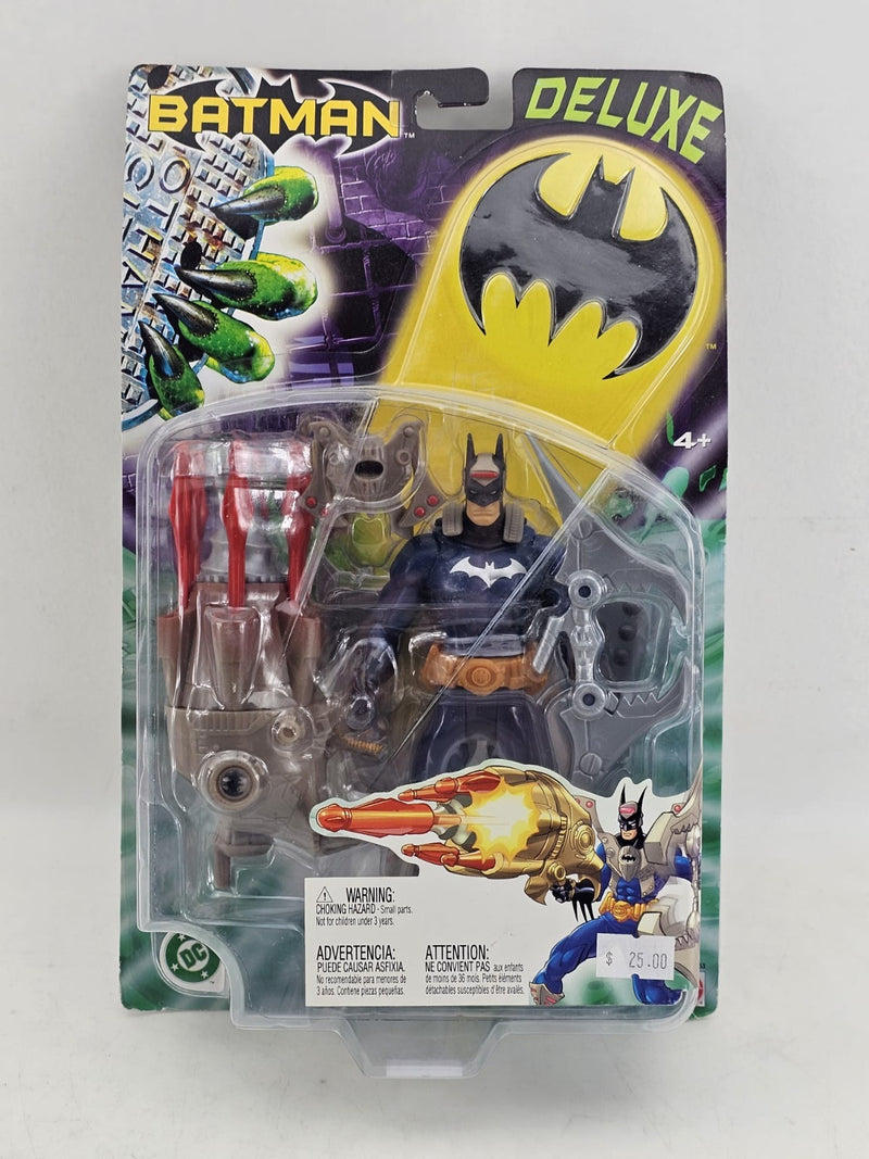 Mattel 2003 DC Comics Batman Deluxe Drill Cannon Batman Action Figure NEW