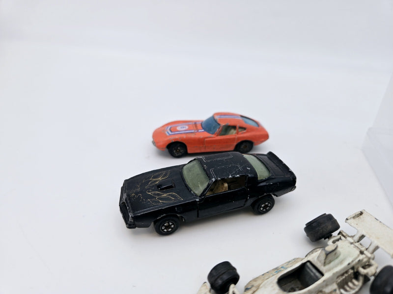 Lot Of 8 Vintage Yatming Diecasts  Hong Kong Rare Ones!