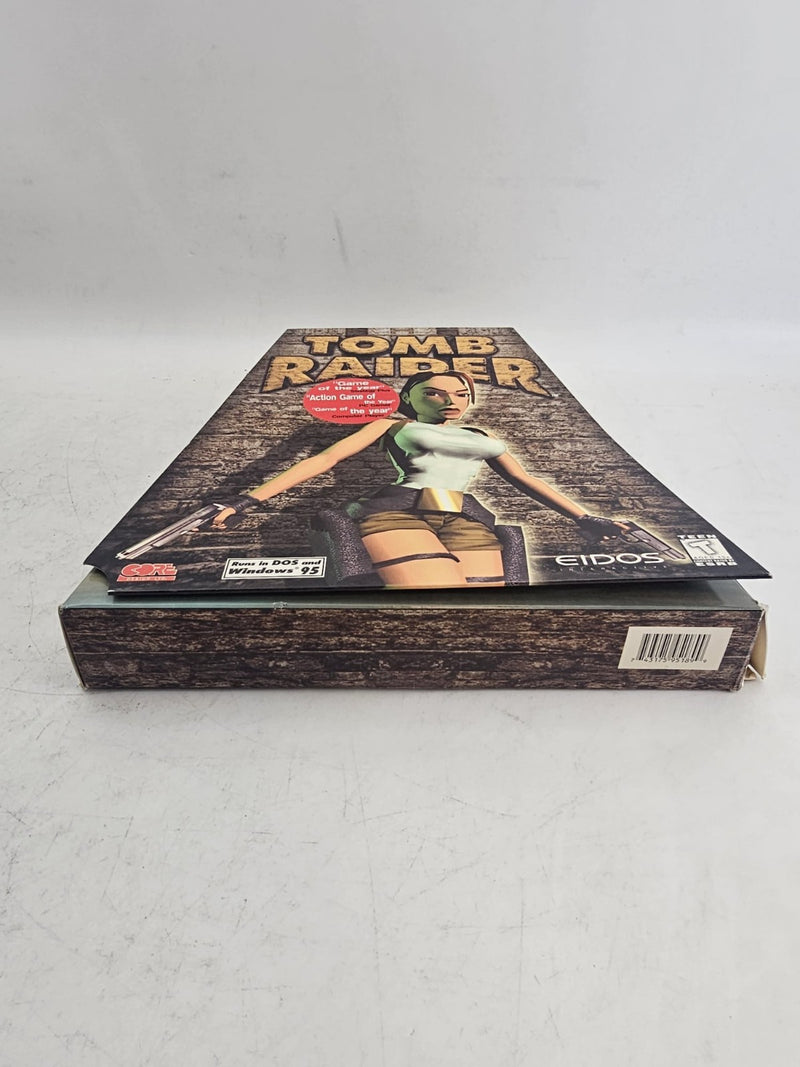 Tomb Raider (1996) - PC Game - Trapezoid Big Box Only READ