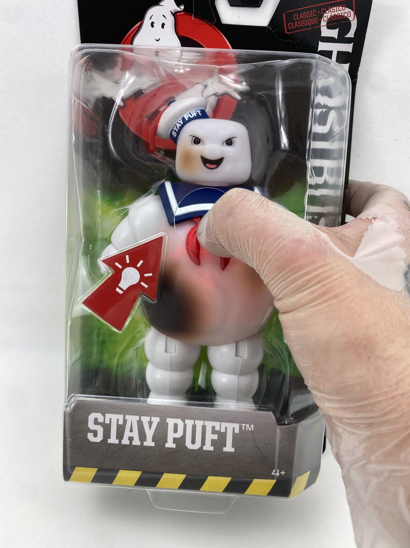 Ghostbusters 6 Inch Stay Puft Marshmallow Man 2016 Light Up Works Burnt Version