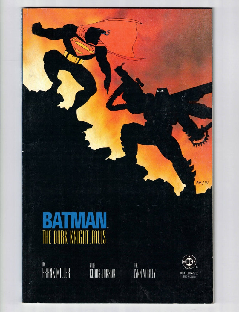 Batman: The Dark Knight Falls #4 1986 Death of Alfred