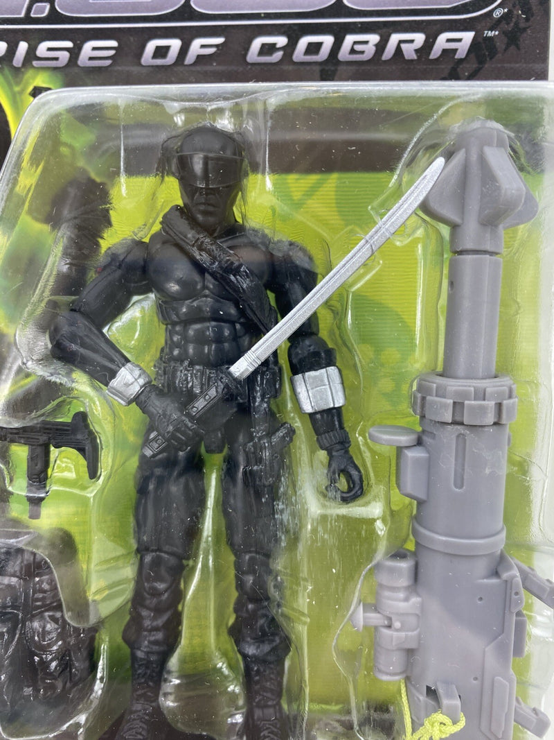 GI Joe Rise Of Cobra Snake Eyes Hasbro 2008 Mint On Card