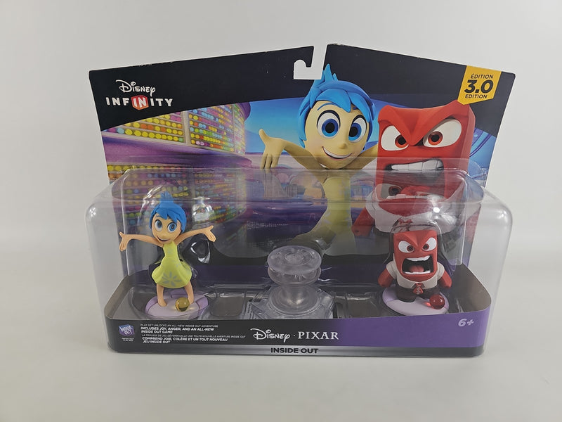 Disney Infinity 3.0 Inside Out Anger, Joy & Game Level Crystal