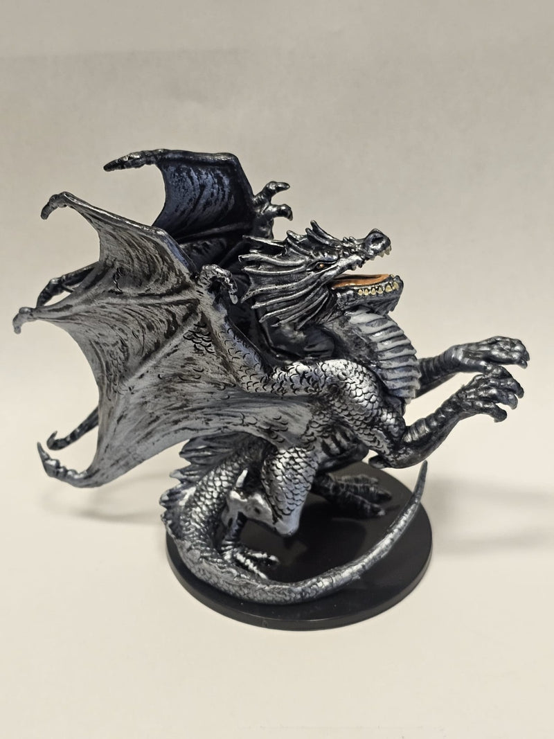 D&D Miniatures War of the Dragon Queen ASPECT OF BAHAMUT #2 EPIC HUGE Silver