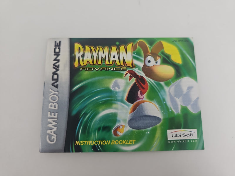 Rayman Advance - Game Boy Advance - Manual Only **NO GAME!