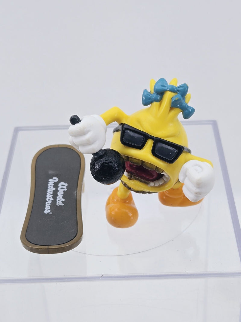 Tech Deck Dude Flame boy FOOLIO 2001 Complete
