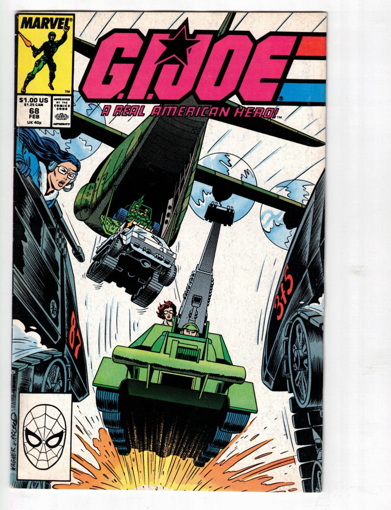 G.I. Joe A Real American Hero #68 1988 Newsstand Variant