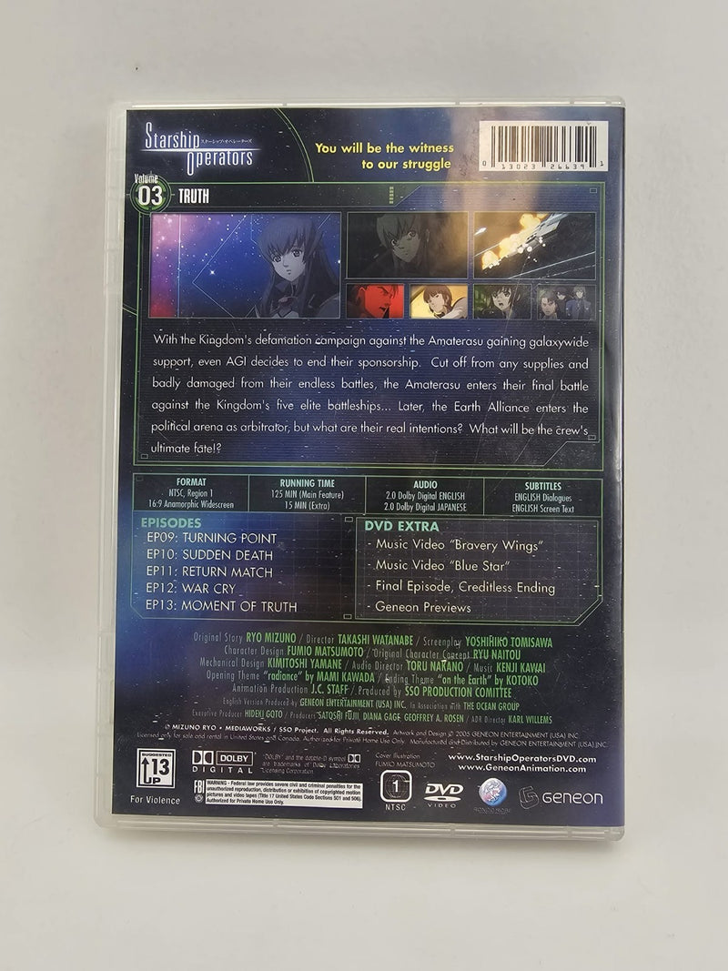 Starship Operators - (DVD 2006 3-Disc Set)