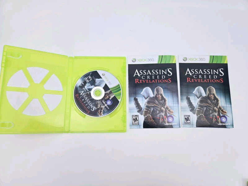 Xbox 360 Cib Complete In Box Tested And Working Assassins Creed Revelations