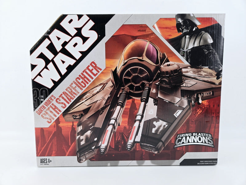Star Wars 30th Anniversary Darth Vader Sith Starfighter Saga OTC New Sealed 2006