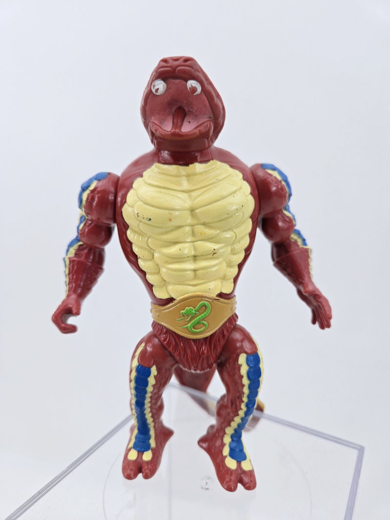 He-Man Masters of the Universe MATTEL MOTU 100% Complete 1986 RED NECK RATTLOR
