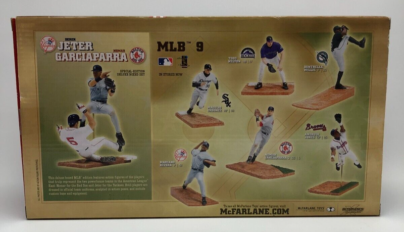 Derek Jeter Nomar Garciaparra 2Pack Yankees Red Sox 2004 McFarlane's SportsPicks