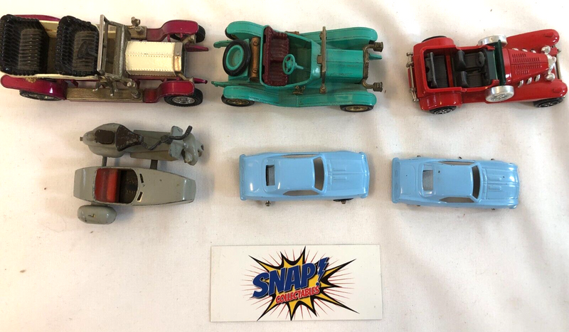 Assorted Vehicle Lot of 6, Various Makes as Pictured