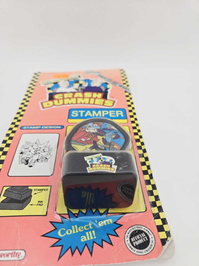 1993 TYCO CRASH TEST DUMMIES Stamper - NEW - SEALED Extremely Rare Sealed