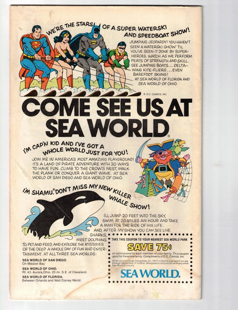 Aquaman #57 1977 Newsstand Variant
