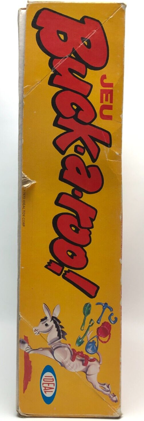 Buck-a-Roo! Game 1970 Ideal Toy Corp Near Complete Open Box