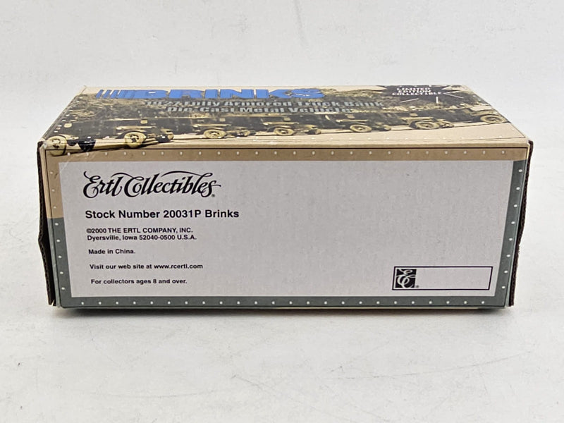 RARE ERTL Collectibles Brinks, 1927 Armored Truck Die Cast