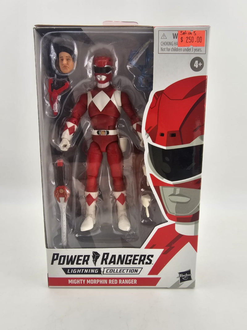 Power Rangers Lightning Collection 6 inch - Full set of 5