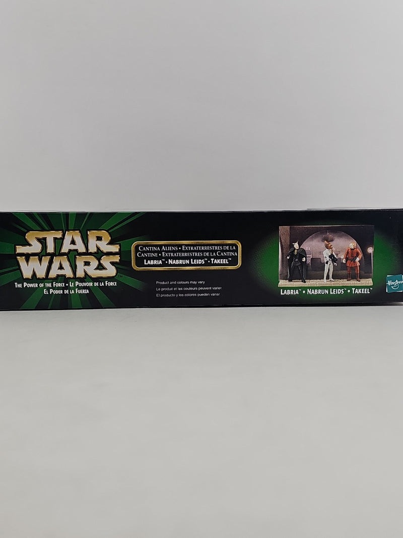 Star Wars Power of the Force POTF Green Card Figure Pack Cantina Aliens Labri