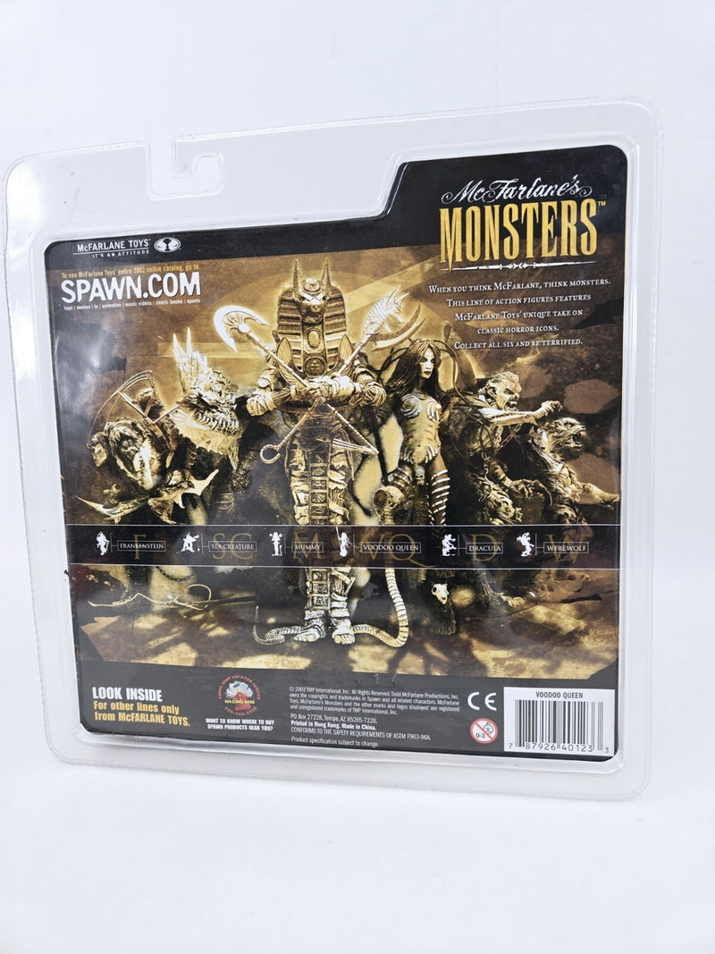 McFarlane's Monsters Voodoo Queen Action Figure Blood Splatter Variant 2002