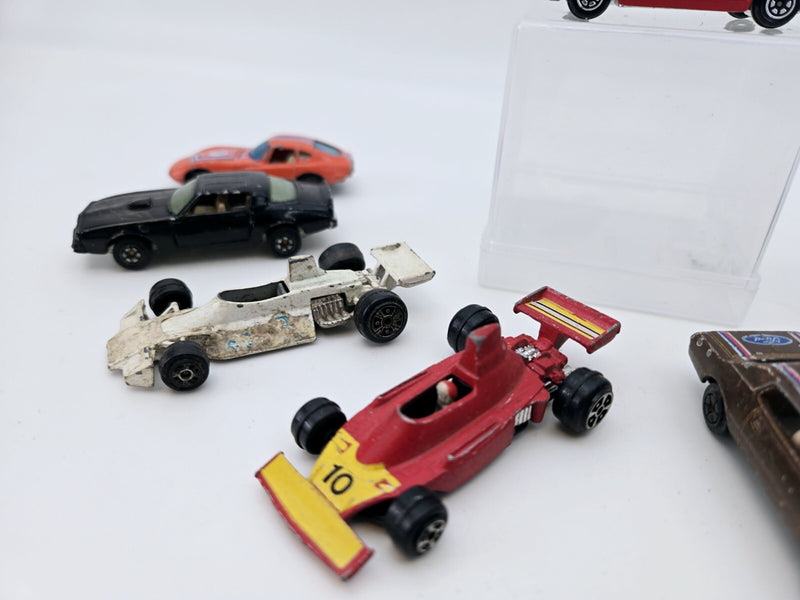 Lot Of 8 Vintage Yatming Diecasts  Hong Kong Rare Ones!