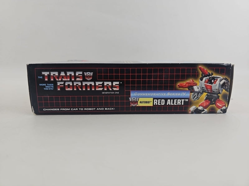 Transformers Commemorative Series IV Red Alert Box Only
