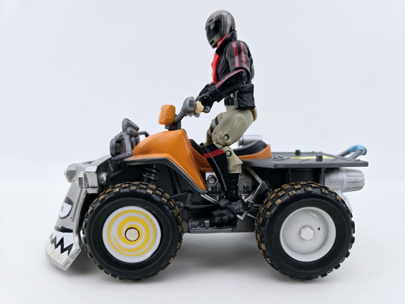 Fortnite Quadcrasher Vehicle w/ 4" Burnout Figure ~2019 Epic Games/Jazwares