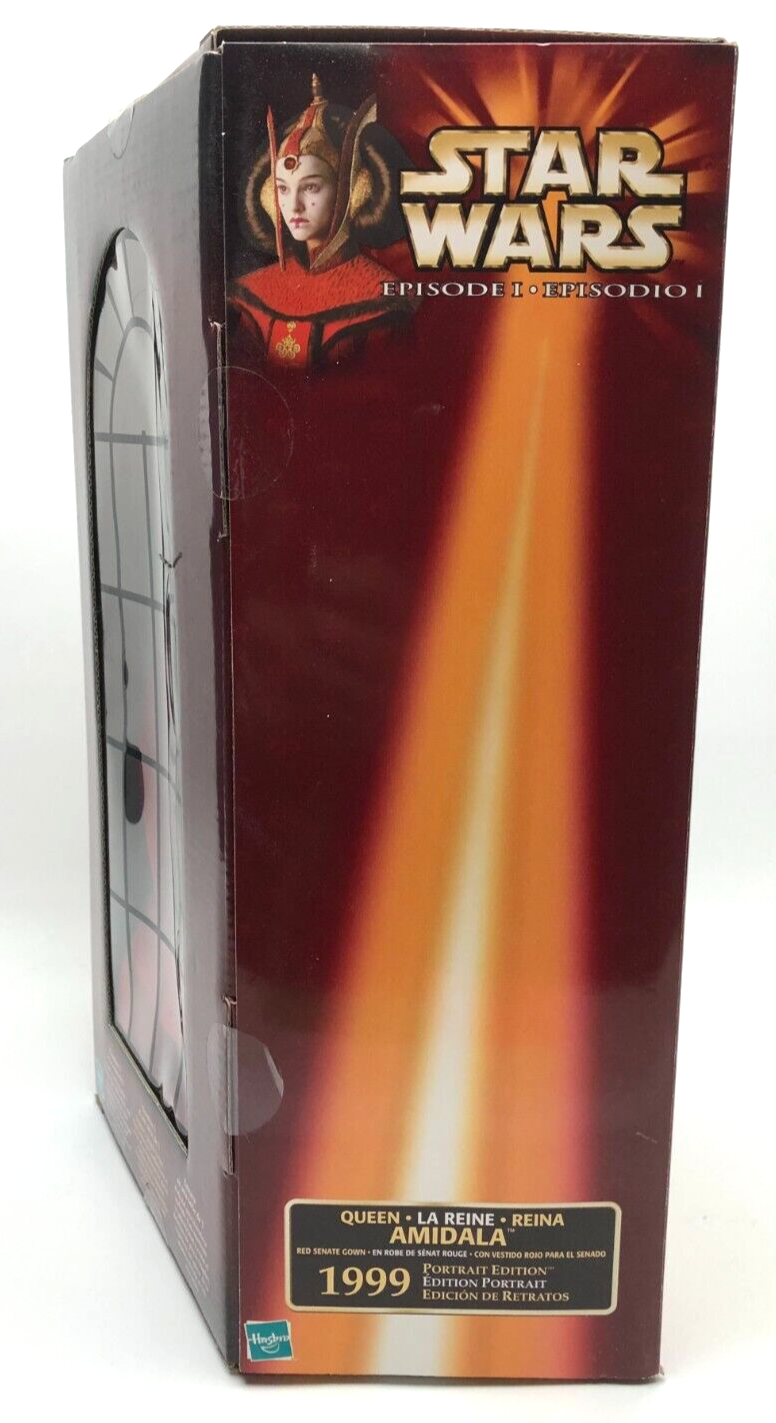 Queen Amidala 12" Red Senate Gown Star Wars Episode 1998 Hasbro 61774