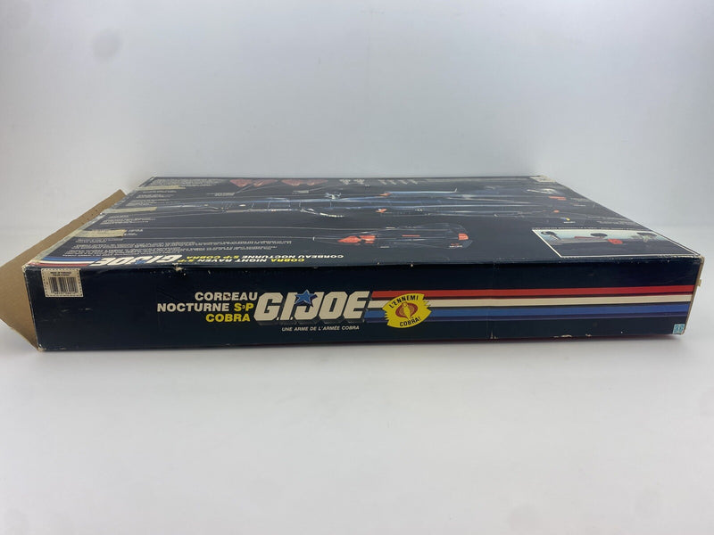 Night Raven 1986 G.I. JOE COBRA  Original 100% COMPLETE Canadian Box  Fridge Off