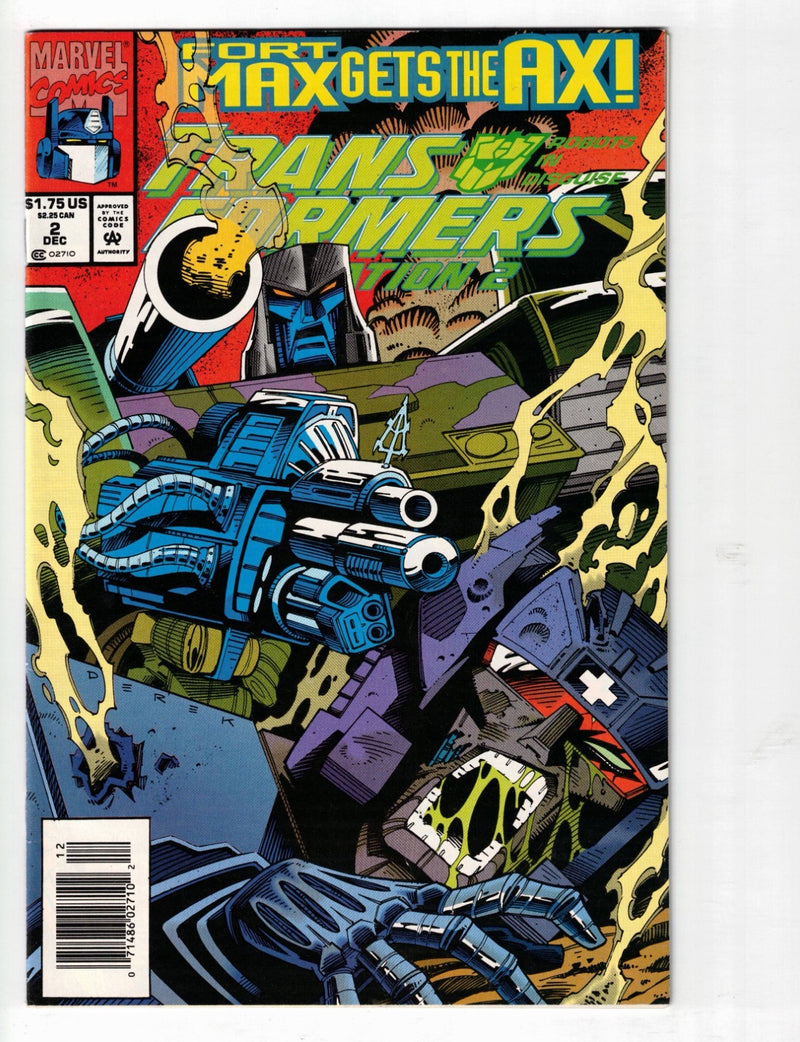 Transformers: Generation 2 #2 1993 Newsstand Variant