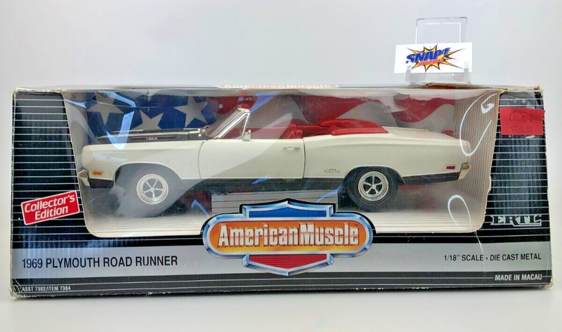 1969 Plymouth Road Runner - American Muscle  - 1993 Ertl  (Open/Damaged Box)