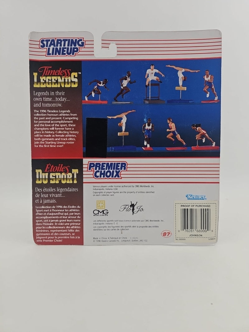 Starting Lineup 1996 Timeless Legends Edition Michael Johnson Figure New
