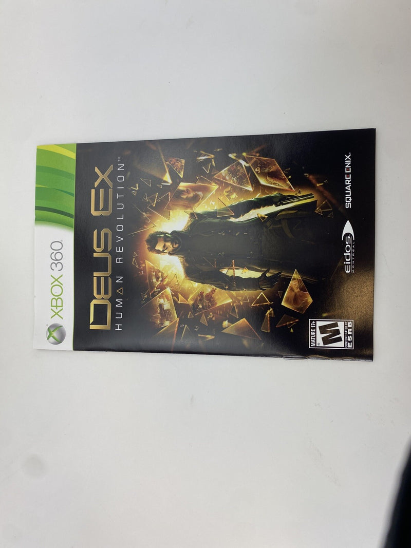 Xbox 360 Deus Ex Human Revolution