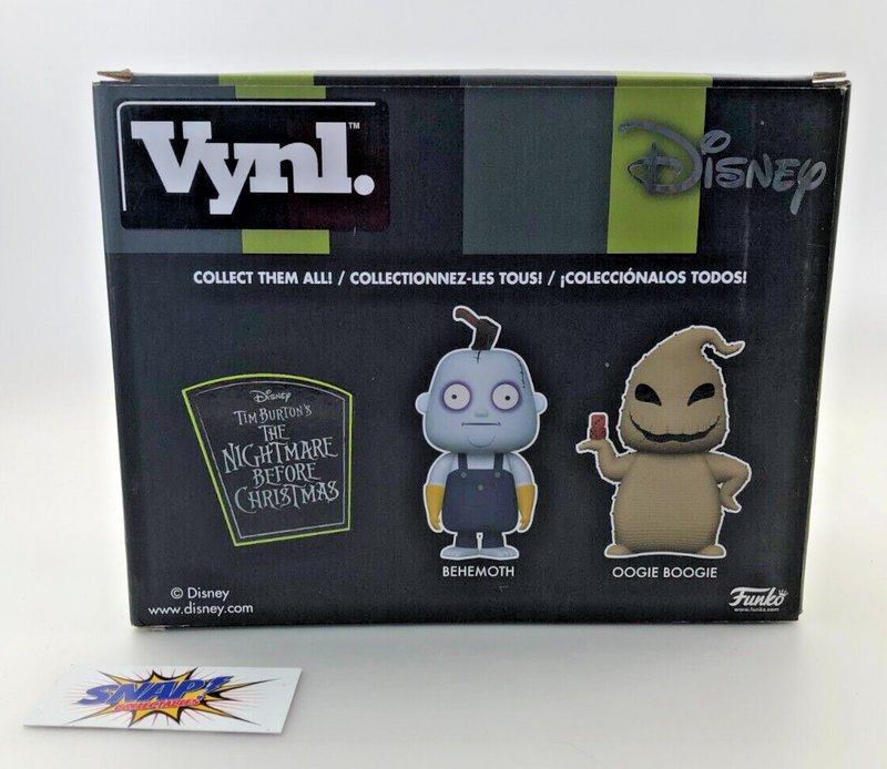 Oogie Boogie + Behemoth The Nightmare Before Christmas Disney Vynl