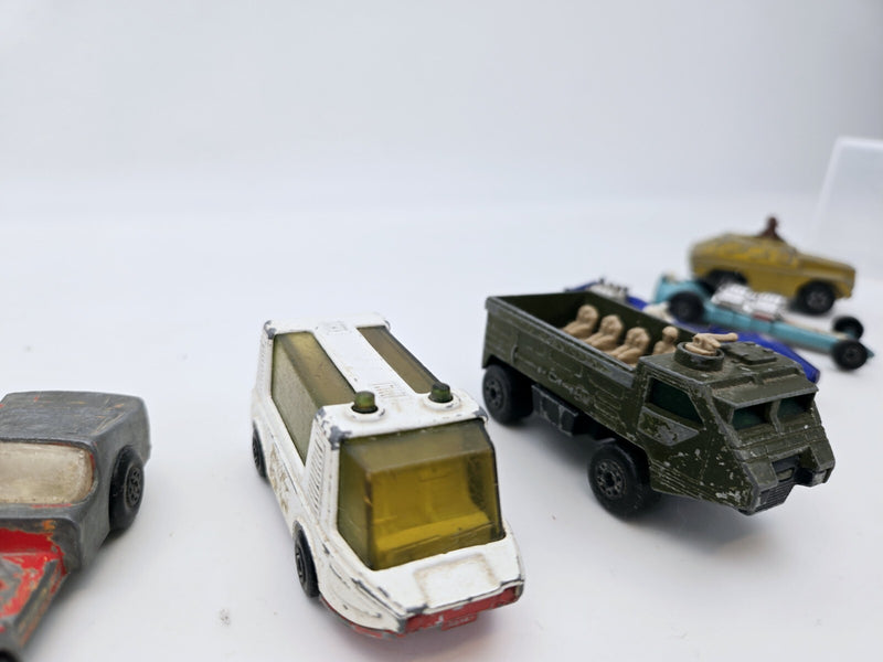 Vintage Matchbox Superfasts And Rolomatic Lot