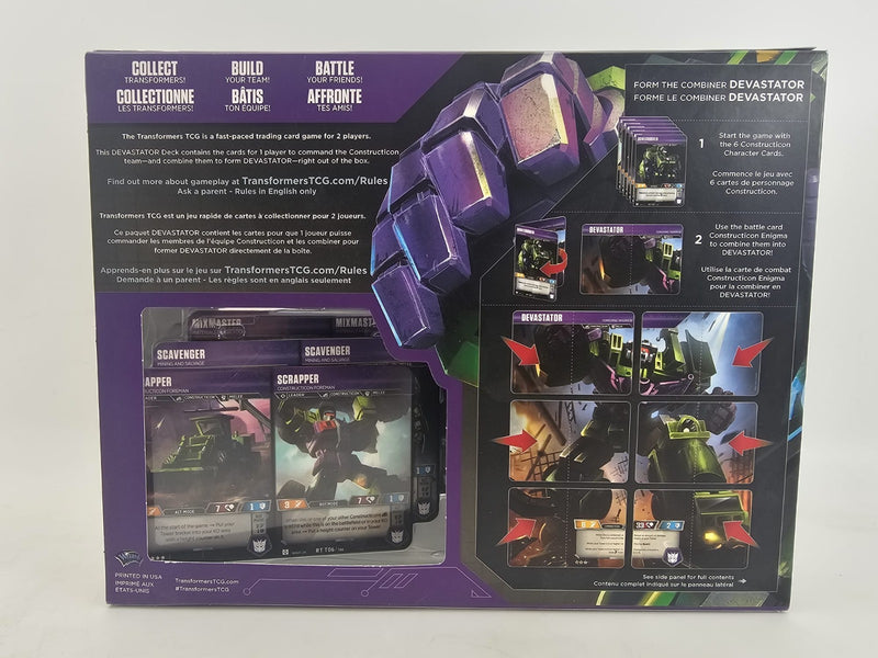TRANSFORMERS  DEVASTATOR STARTER SET TCG BRAND NEW & SEALED