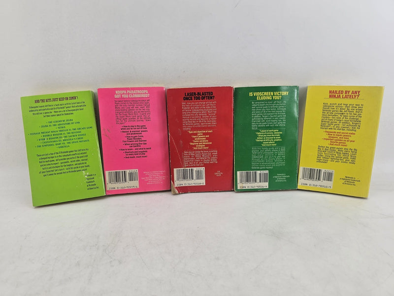 How to Win at Nintendo Games Lot of 5 Jeff Rovin Vintage