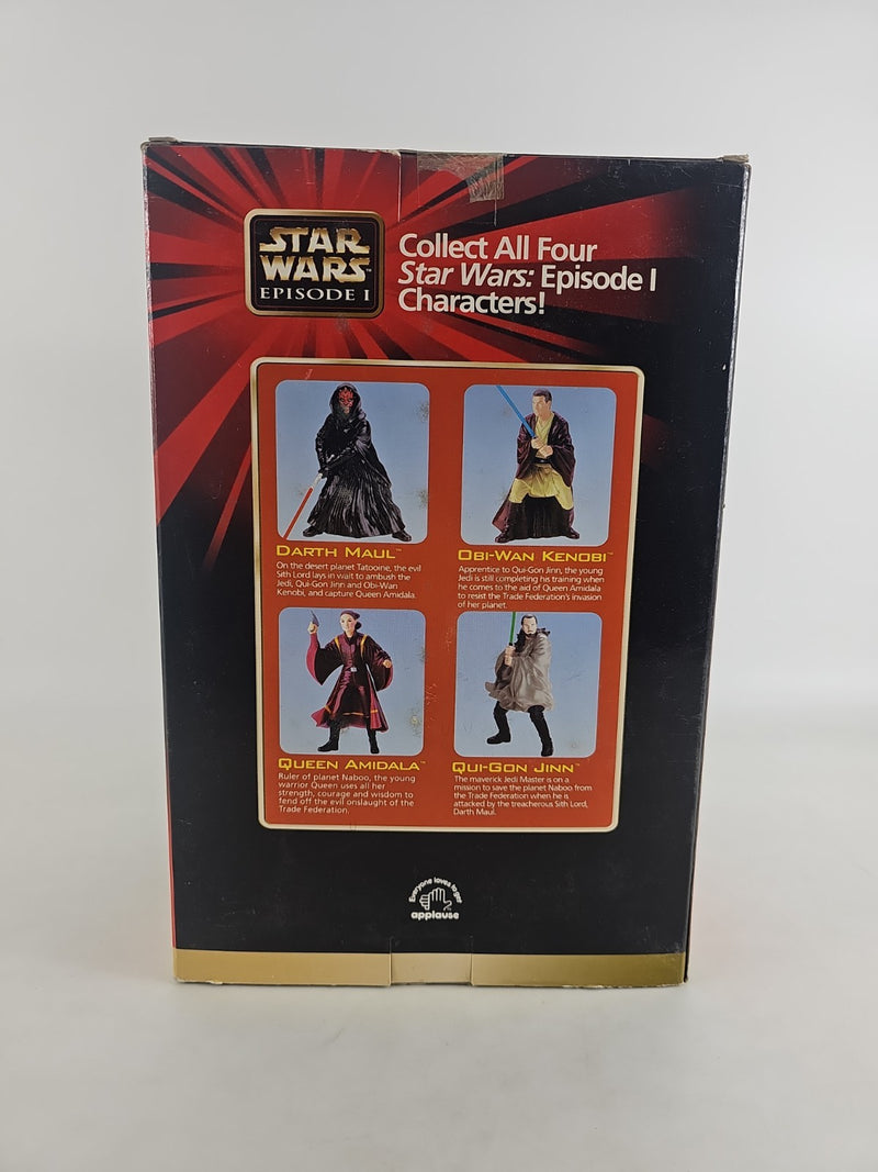 NEW Star Wars Episode 1 Obi-Wan Kenobi 9" Figure Glow in Dark Lightsaber