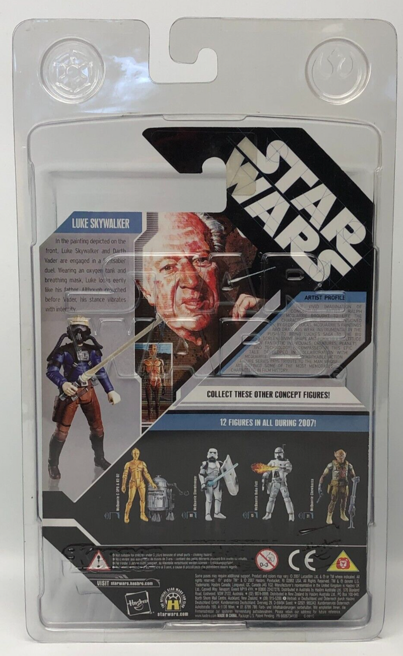Concept Luke Skywalker Star Wars 2007 Hasbro