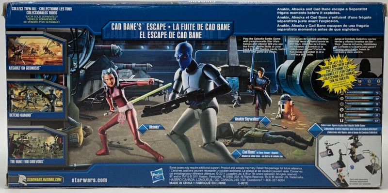 Cad Bane's Escape Star Wars the Clone Wars Battle Pack 2011 Hasbro Sealed
