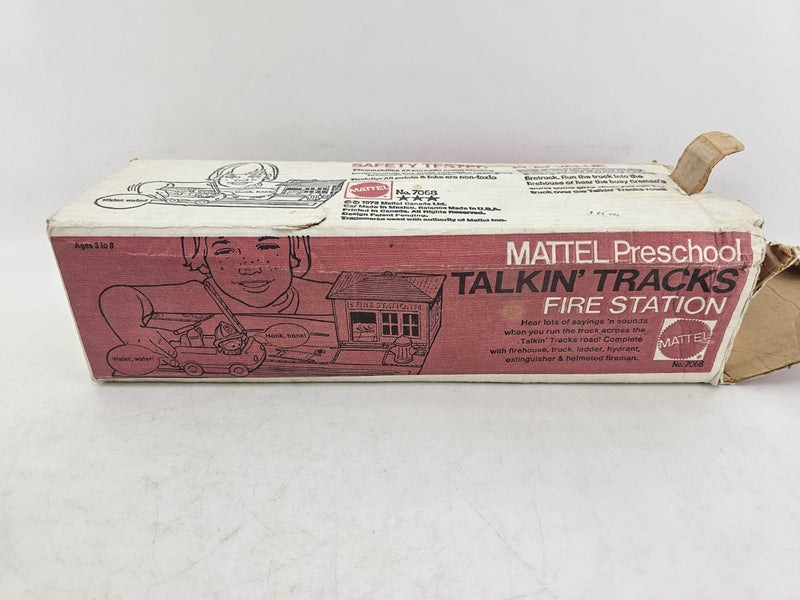 1974 Vintage Mattel Preschool CAMP TALKIN' TRACKS  Rare Not Complete
