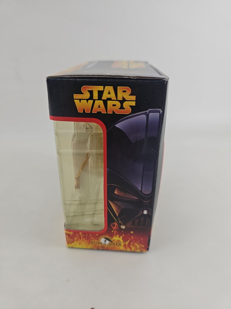 STAR WARS 2 Piece Holiday Christmas Tree Ornament Set C3PO & Phantom Menace