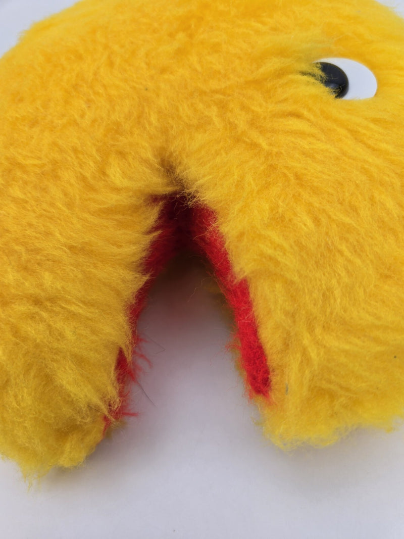 Rare 1980’s PAC-MAN Plush With Ghost Arcade Toy Vintage Carnival Prize CLEAN