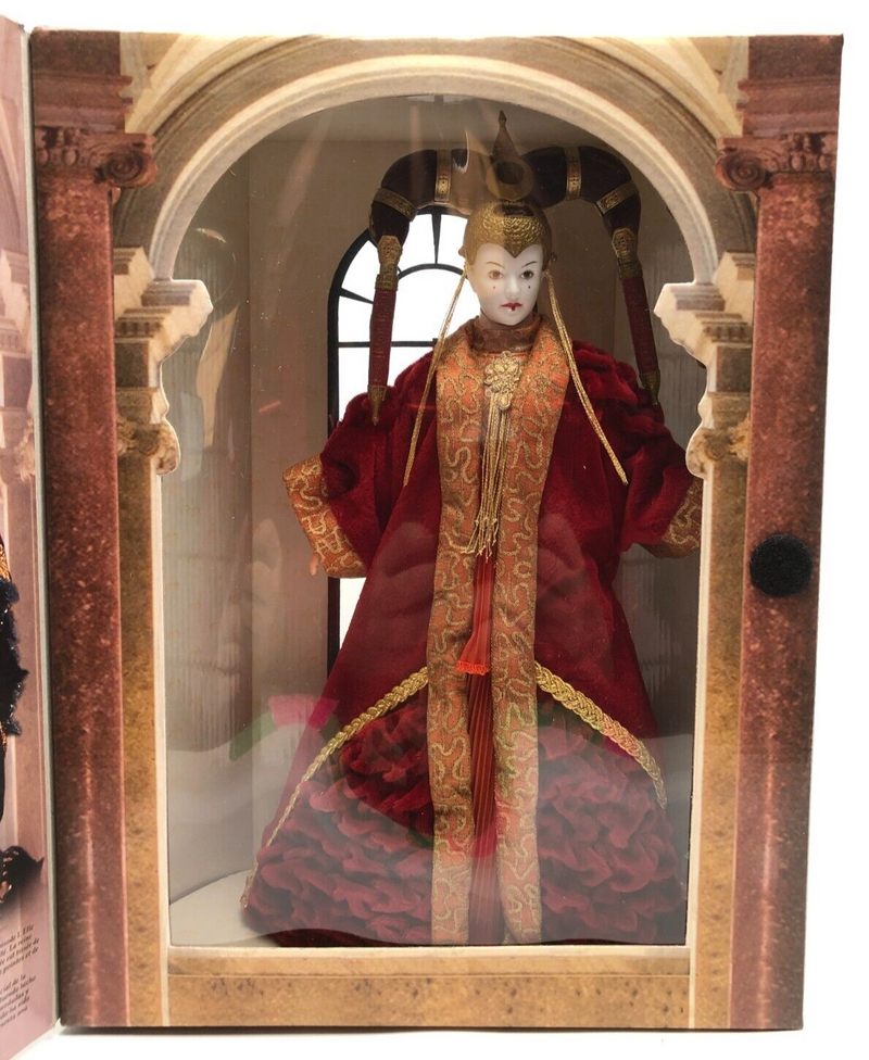 Queen Amidala 12" Red Senate Gown Star Wars Episode 1998 Hasbro 61774