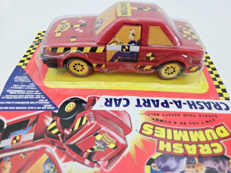 Tyco Incredible Crash Dummies Crash-A-Part Red Car 1992 No.2109 Vintage New RARE