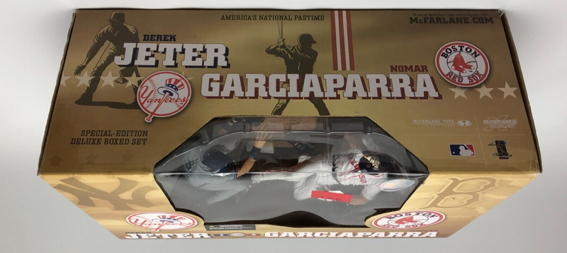 Derek Jeter Nomar Garciaparra 2Pack Yankees Red Sox 2004 McFarlane's SportsPicks