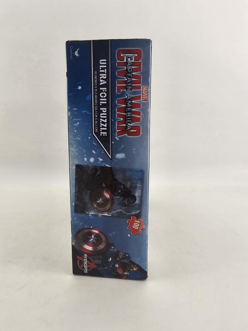 Marvel Captain America Civil War (VS Series) Ultra Foil 2 Puzzle Pack NEW 100 Pc